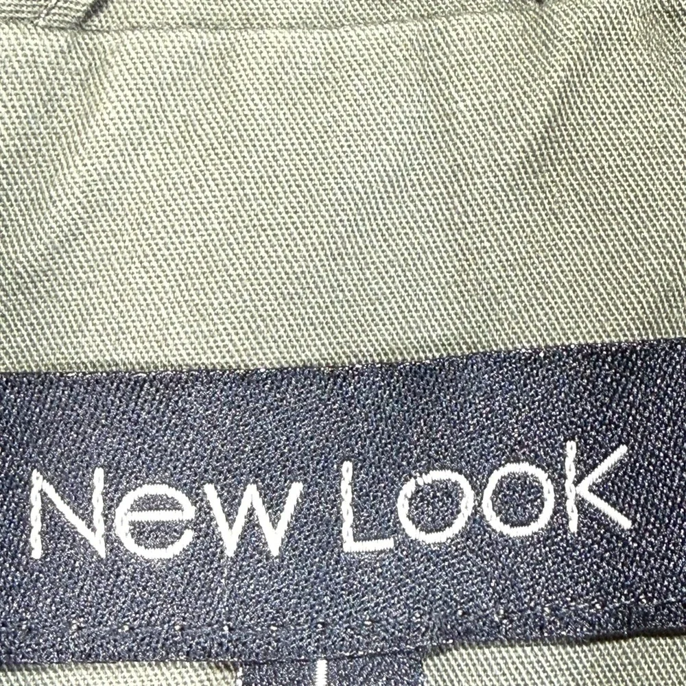 New Look Utility Field Jacket Womens Large Green‎ Hooded Cotton Military Coat